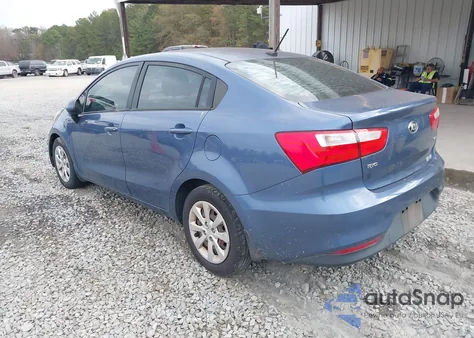 2016 Kia Rio Lx from USA, damaged, VIN KNADM4A37G6647781